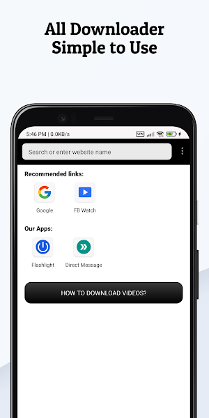 BW Video Downloader Screenshot 0