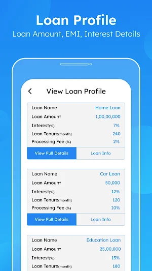 Simple Loan EMI Calculator Screenshot 3