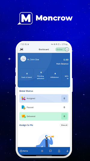 Moncrow Delivery Screenshot 0