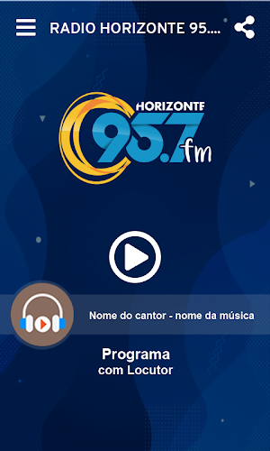 Rádio Horizonte 95.7 FM Screenshot 1