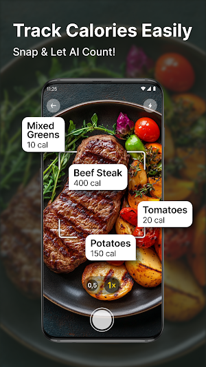 AI Food Calorie Tracker－CalZen Screenshot 0