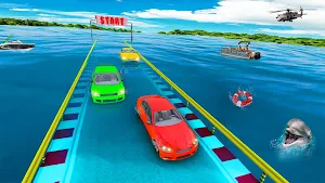 Prado Stunt Racing Car Games - 3D Ramp Car Stunts Screenshot 0