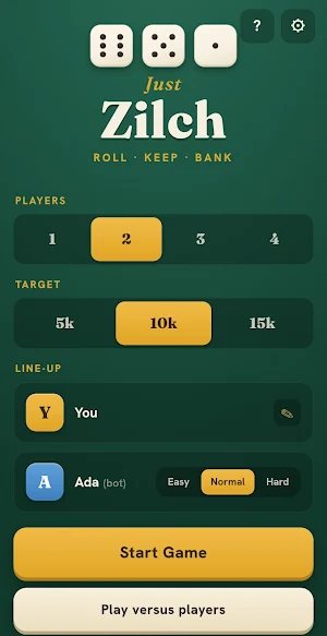 Just Zilch: Dice Game Screenshot 0