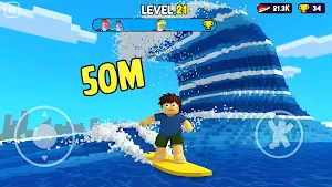 Tsunami Escape Run Screenshot 0