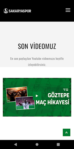 Sakaryaspor Mobil Screenshot 2