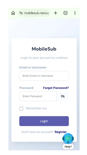 MobileSub Cheapest Data Screenshot 0
