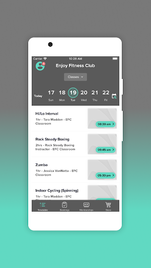 EnJoy Fitness Club Screenshot 2