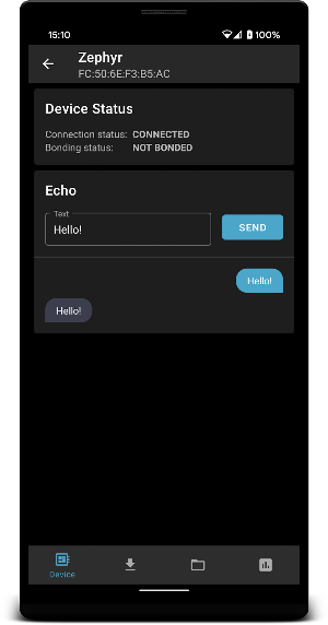 nRF Connect Device Manager Screenshot 0