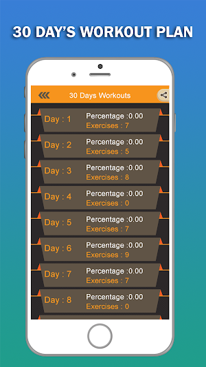 Female Fitness Workout at Home Screenshot 1
