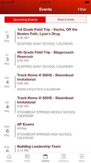 Steamboat Springs School Dist Screenshot 2