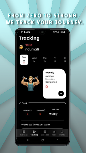 MuscleCraft – Body Workout Screenshot 1