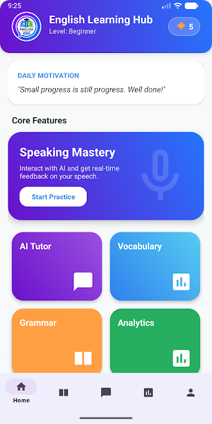 English Learning Hub Screenshot 1