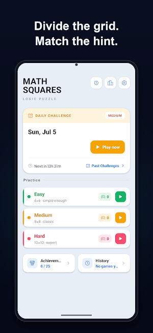 Math Squares: Logic Puzzles Screenshot 2