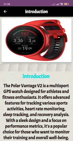 polar vantage v2 guide Screenshot 0