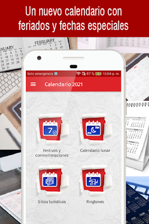 Calendario chileno 2021 con feriados chile 2021 Screenshot 0