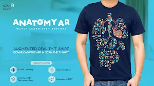 Anatomy AR 4D - Virtual T-Shirt Screenshot 1