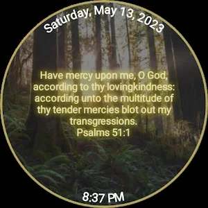 Restore Bible Watch Face Screenshot 1