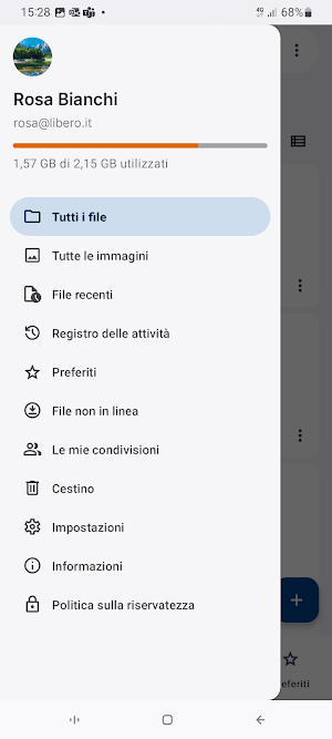 Libero Drive Screenshot 1