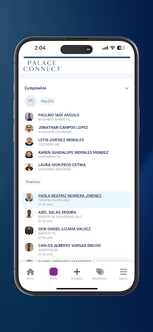 Palace Connect Screenshot 1