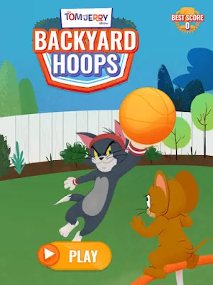 Tom & Jerry: Backyard Hoops Screenshot 0