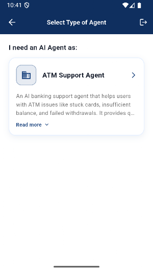 ATM Support Agent by Haiva Screenshot 0