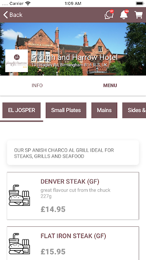 Plough and Harrow Hotel Screenshot 2