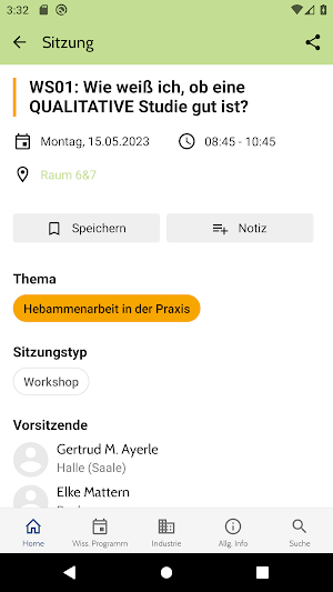 17. Hebammenkongress Screenshot 2