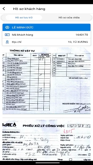 Chăm sóc khách hàng BWACO Screenshot 3
