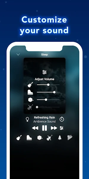 Sleep Sounds 🌙 Relax & Sleep: (Relaxing Sounds) Screenshot 3