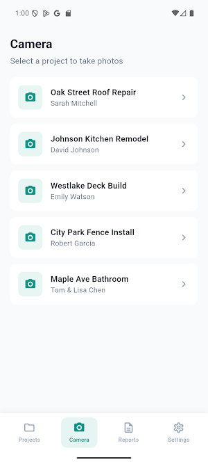 SiteProof: GPS Photo Reports Screenshot 3