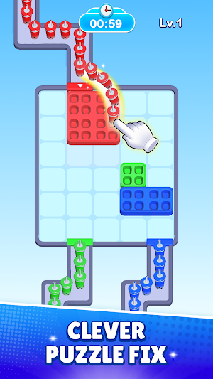 Boba Escape: Block Jam Screenshot 0