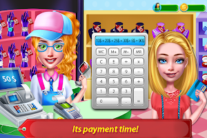 School Girls Sales Day Adventure - Cash Register Screenshot 0
