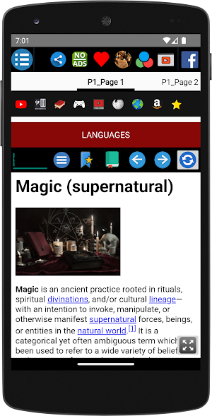 Magic - History Screenshot 1
