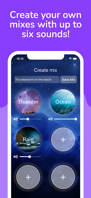 Sleep Sounds: Calm & Relaxing Screenshot 2