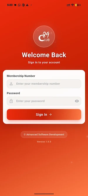 Club89 Member Screenshot 0