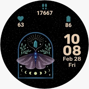 Celestial 2 watch face 6 theme Screenshot 3