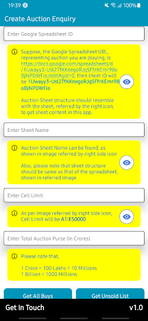 Khelo Auction Screenshot 1