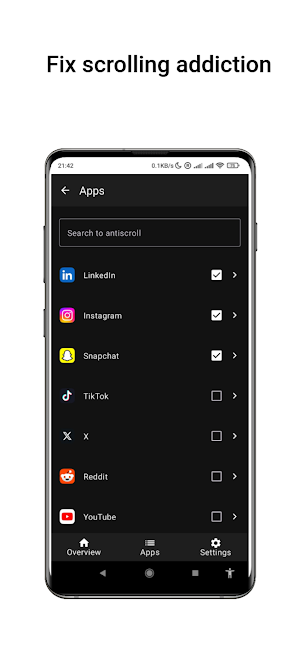 ScrollGuard - Stop Scrolling Screenshot 3