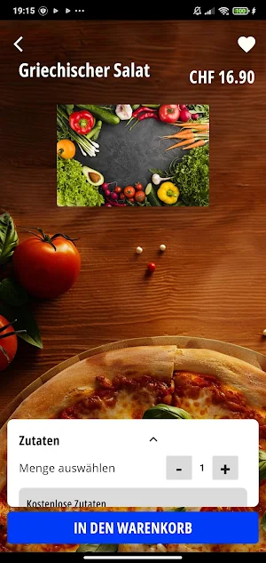 Pizza VIP & Döner Oberwil Screenshot 0