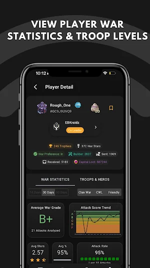 Clash Watch - Track your Clan Screenshot 1