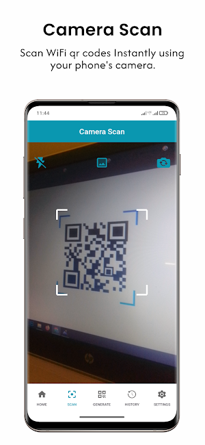 WiFi QR Code Scanner Screenshot 1
