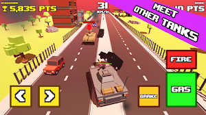 Crazy Road: Tank Rampage Screenshot 3