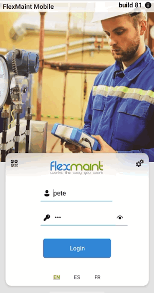 FlexMaint Mobile Screenshot 0