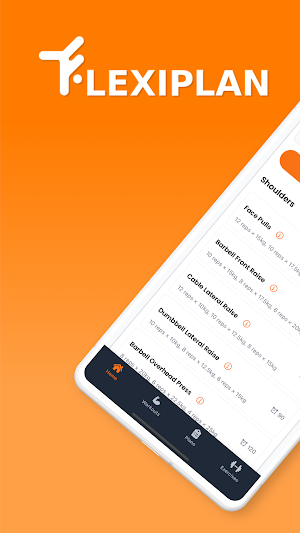 Flexiplan: Gym Workout Planner Screenshot 0