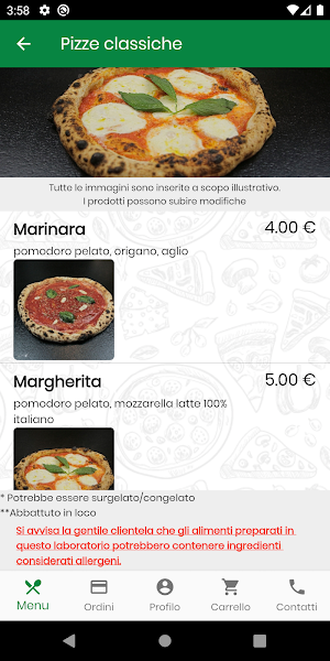 Pizzeria Italy Inn Screenshot 2