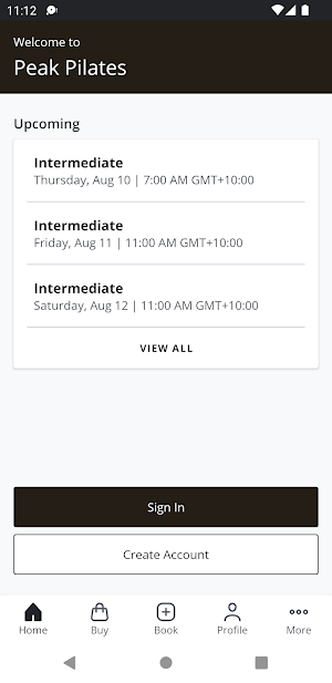 Peak Pilates Studio Screenshot 1