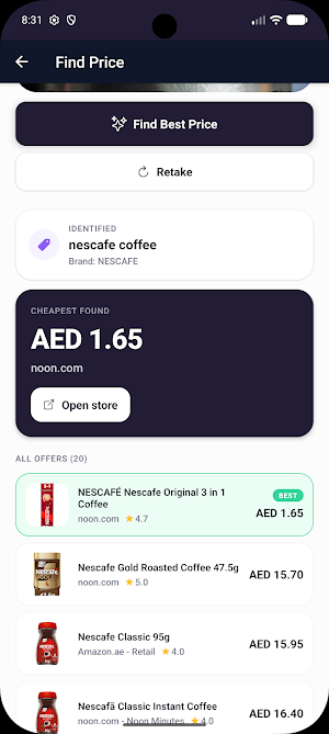 Apical Wallet Screenshot 2