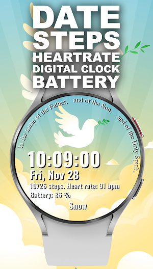 A064 Holy Spirit Watch Face Screenshot 1