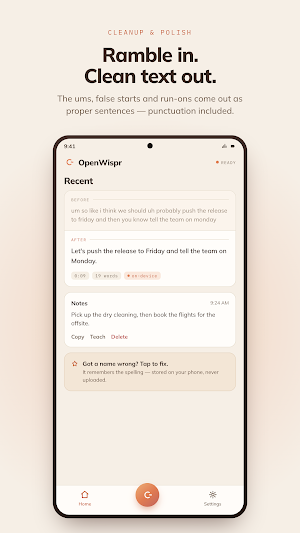 OpenWispr Screenshot 3