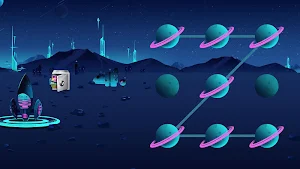 AppLock Theme Interstellar Screenshot 3